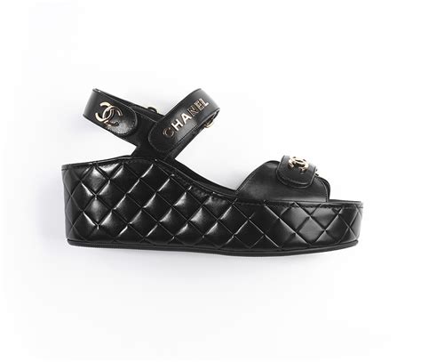 replica chanel wedge shoes|new chanel sandals 2020.